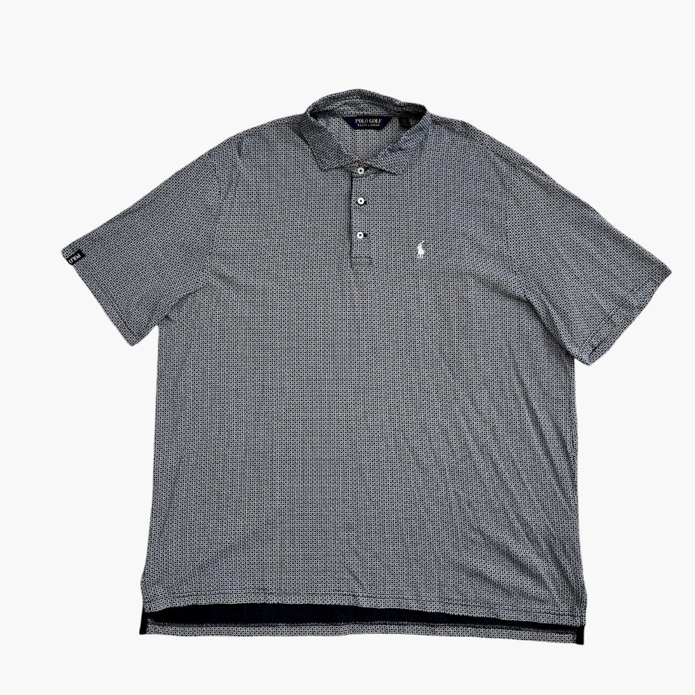 Polo Golf Ralph Lauren (Mens 2XL) Pullover Shirt‎ Short Sleeve All Over Stretch